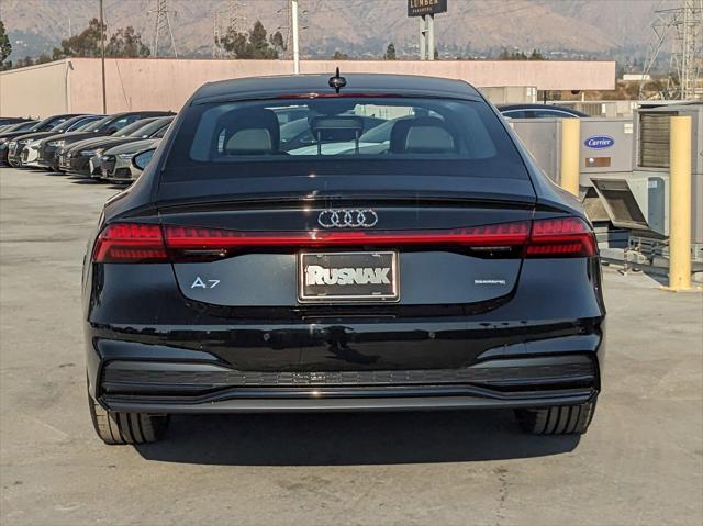 new 2025 Audi A7 car, priced at $89,335