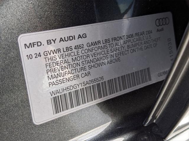 new 2025 Audi S3 car, priced at $56,060