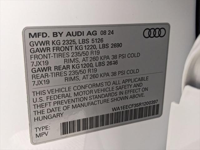 new 2024 Audi Q3 car, priced at $47,325