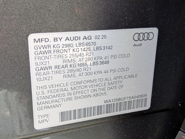 used 2025 Audi SQ6 e-tron car, priced at $64,960