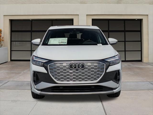 new 2025 Audi Q4 e-tron Sportback car, priced at $62,285
