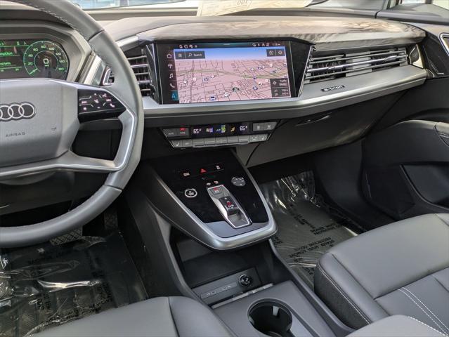 new 2025 Audi Q4 e-tron Sportback car, priced at $62,285