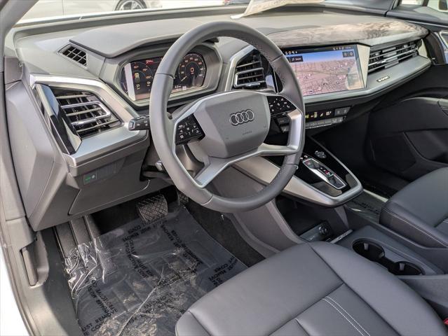 new 2025 Audi Q4 e-tron Sportback car, priced at $62,285