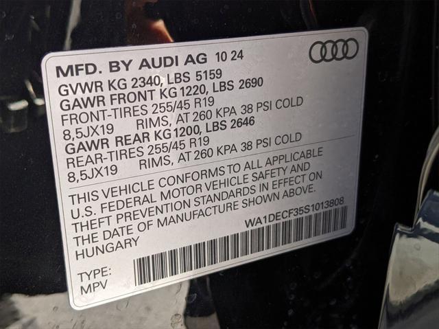 new 2025 Audi Q3 car, priced at $45,785