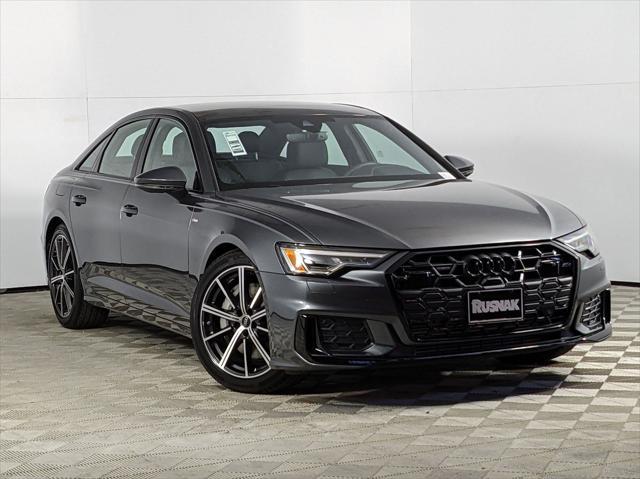 new 2025 Audi A6 car, priced at $71,835