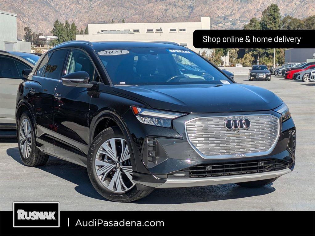 used 2023 Audi Q4 e-tron car, priced at $25,995