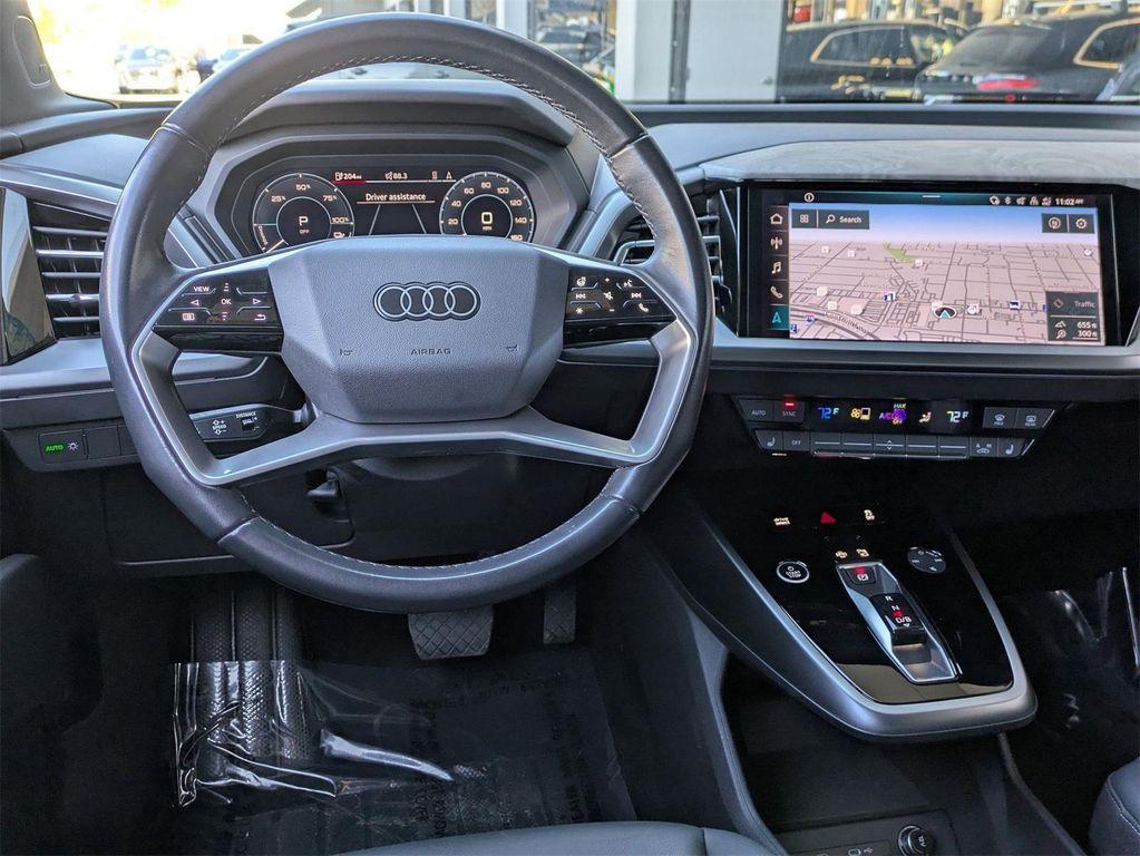 used 2023 Audi Q4 e-tron car, priced at $25,995