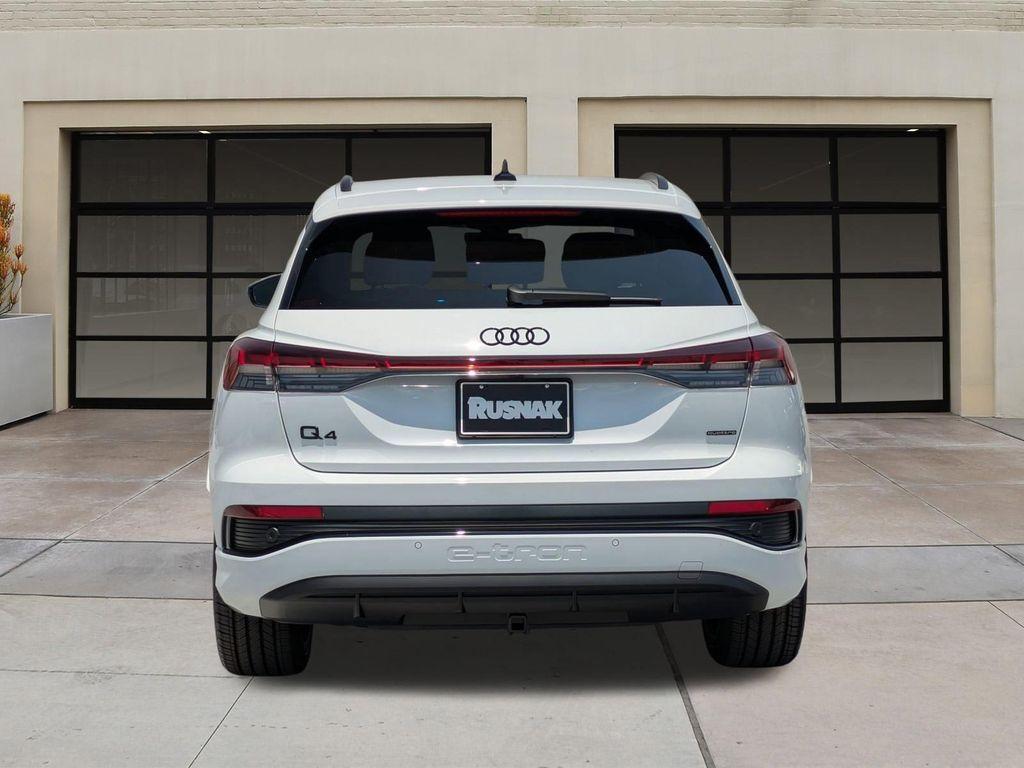 new 2025 Audi Q4 e-tron car, priced at $65,380