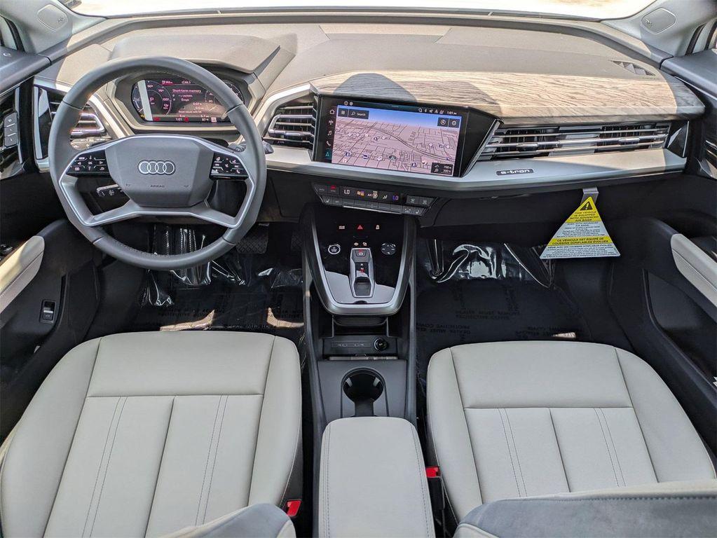 new 2025 Audi Q4 e-tron car, priced at $65,380