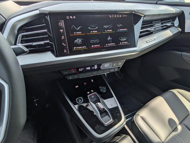new 2025 Audi Q4 e-tron car, priced at $62,950