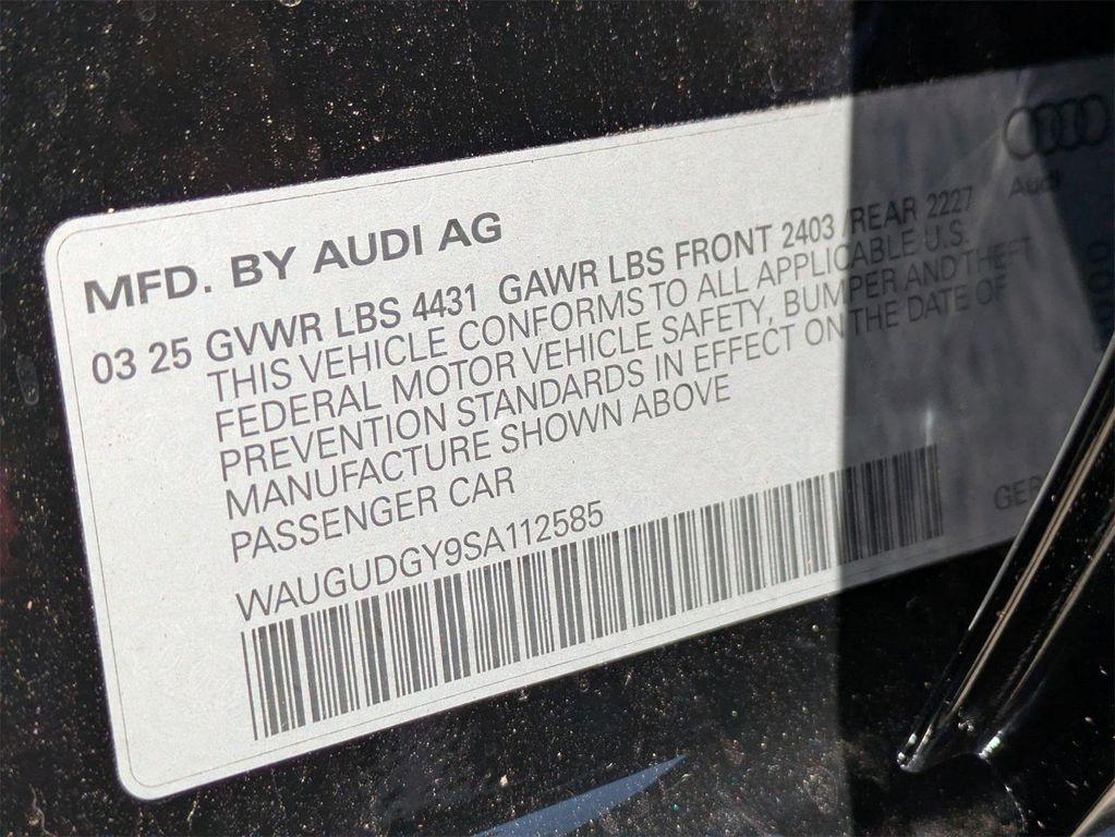 new 2025 Audi A3 car, priced at $43,540