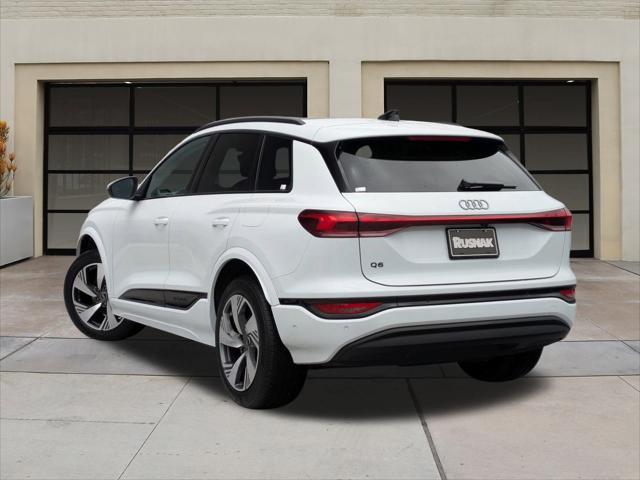 new 2025 Audi Q6 e-tron car, priced at $72,335