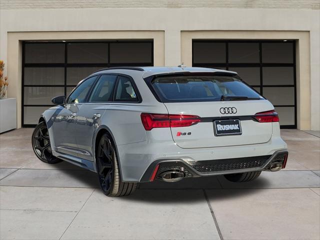 new 2025 Audi RS 6 Avant car, priced at $143,395