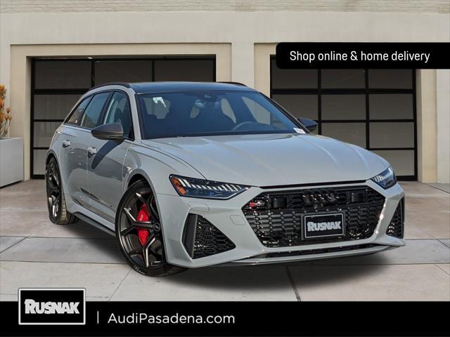 new 2025 Audi RS 6 Avant car, priced at $143,395