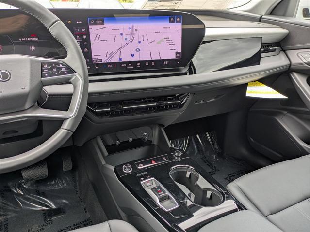 new 2025 Audi Q6 e-tron car, priced at $70,335