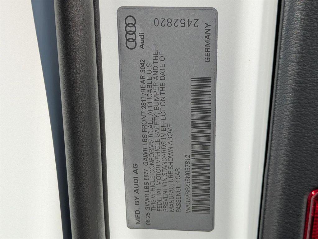 new 2025 Audi A6 car, priced at $74,790