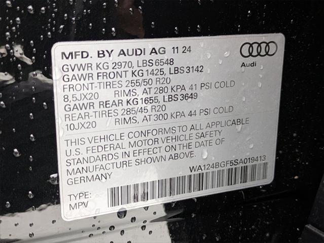 new 2025 Audi Q6 e-tron car, priced at $75,500