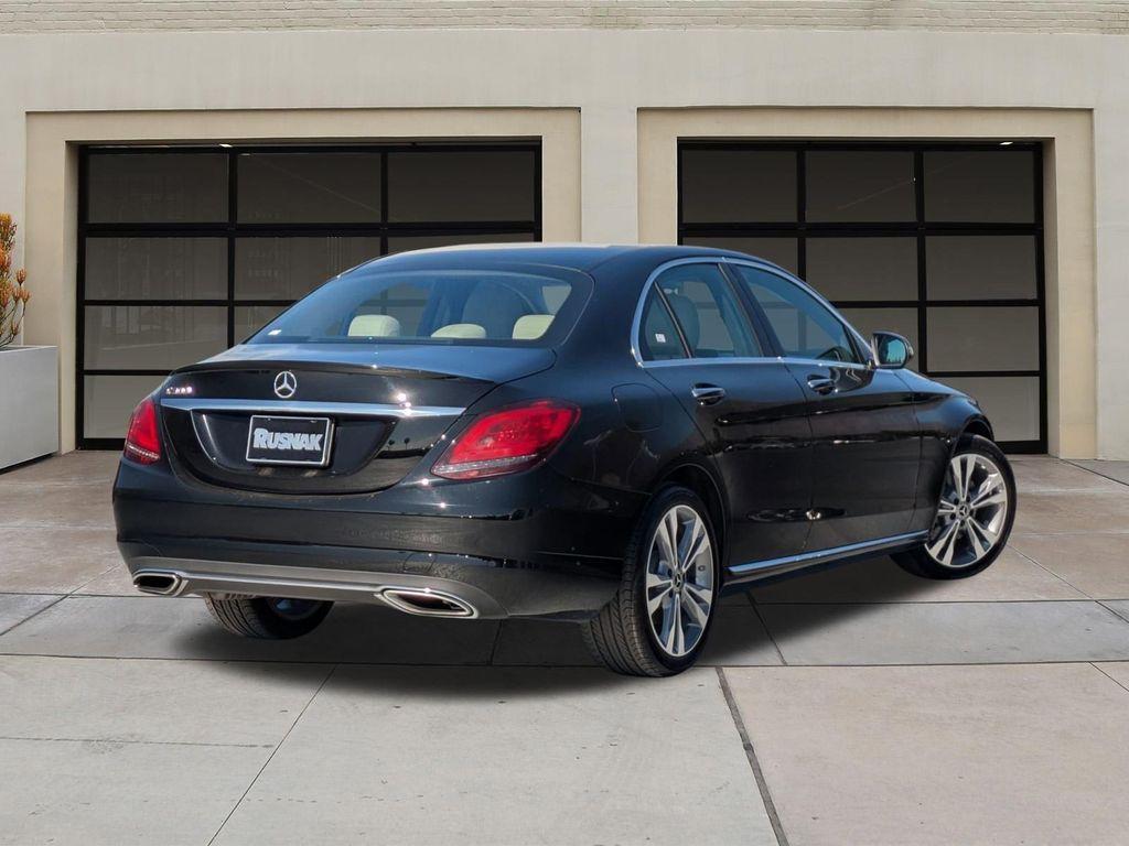 used 2019 Mercedes-Benz C-Class car, priced at $21,500