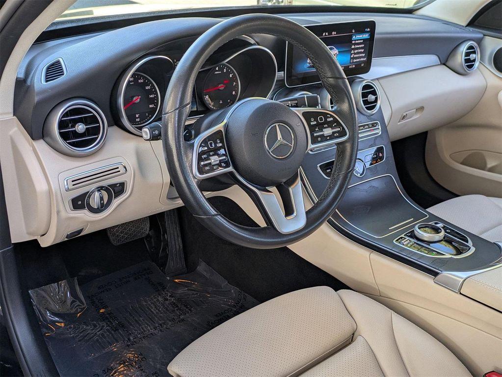 used 2019 Mercedes-Benz C-Class car, priced at $21,500