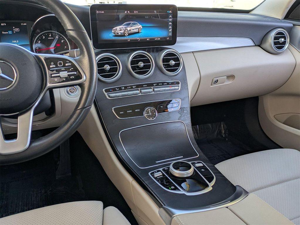 used 2019 Mercedes-Benz C-Class car, priced at $21,500