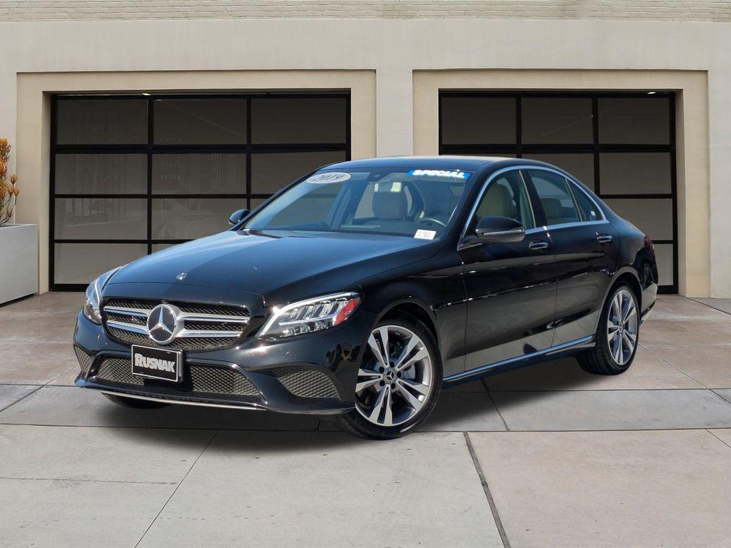 used 2019 Mercedes-Benz C-Class car, priced at $21,500