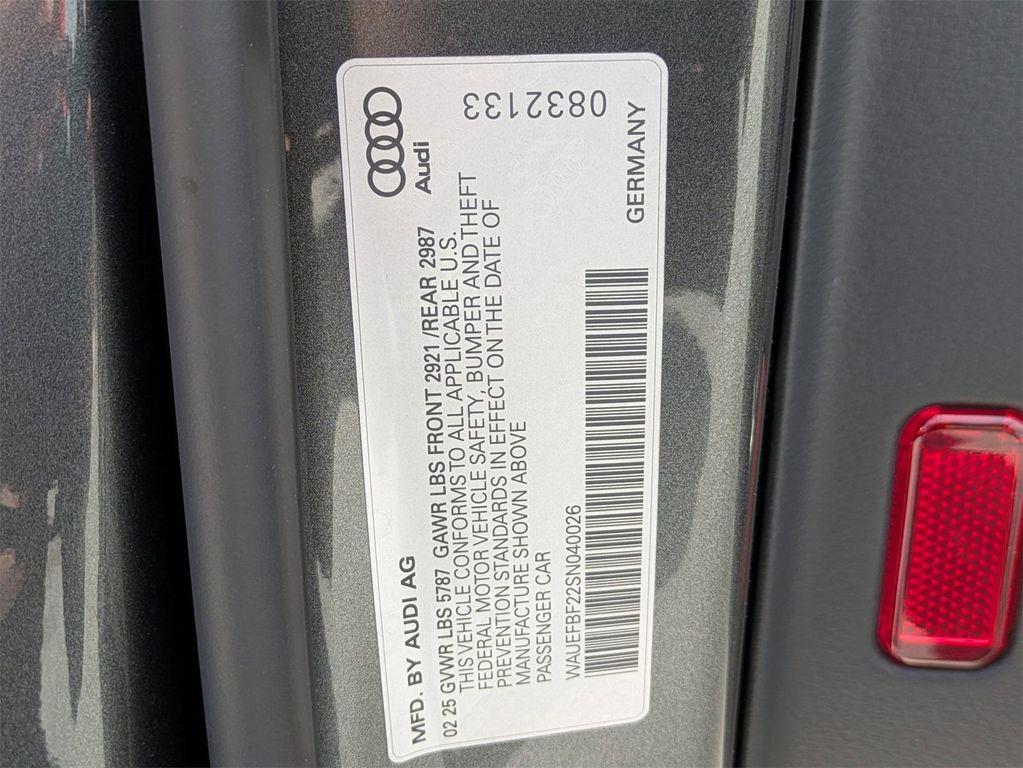 new 2025 Audi S6 car, priced at $83,335