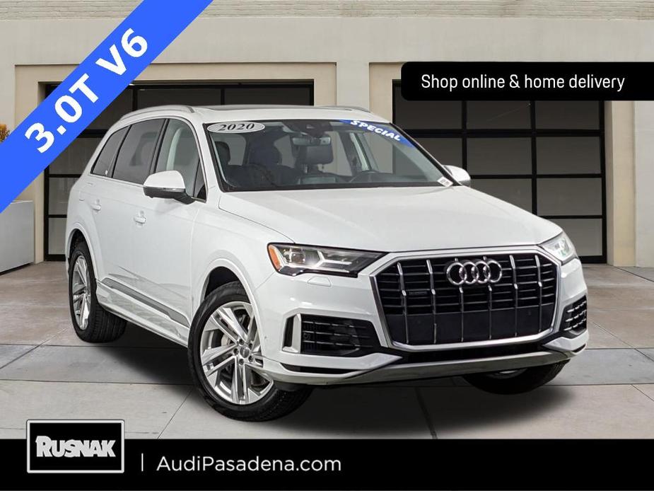 used 2020 Audi Q7 car, priced at $34,988