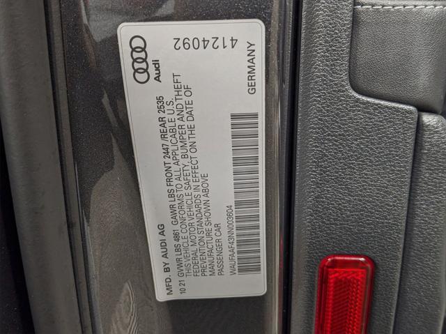 used 2022 Audi A4 car, priced at $35,988