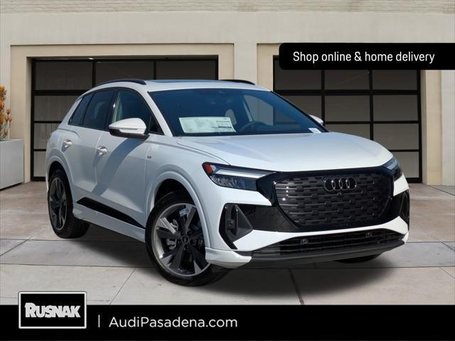 new 2025 Audi Q4 e-tron car, priced at $62,950