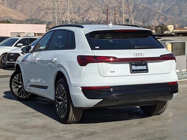 new 2024 Audi Q8 e-tron car, priced at $85,715