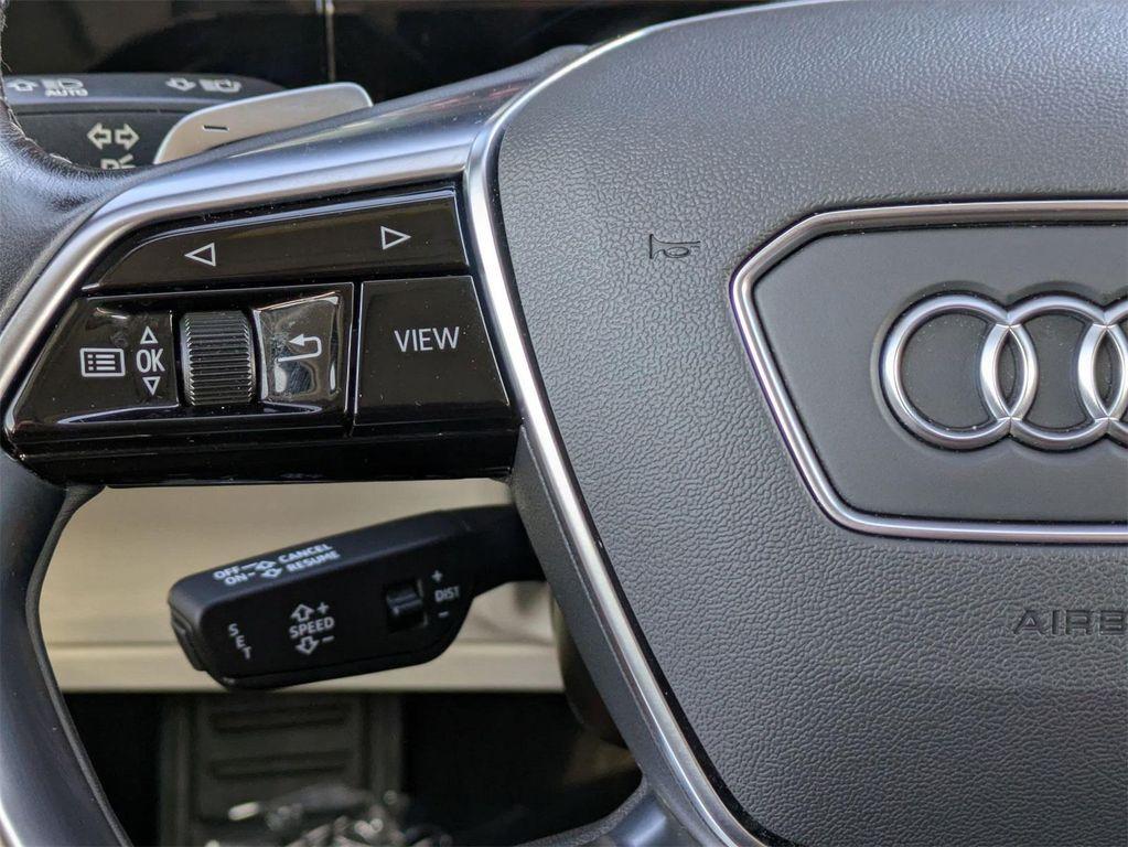 used 2024 Audi Q8 e-tron car, priced at $36,950