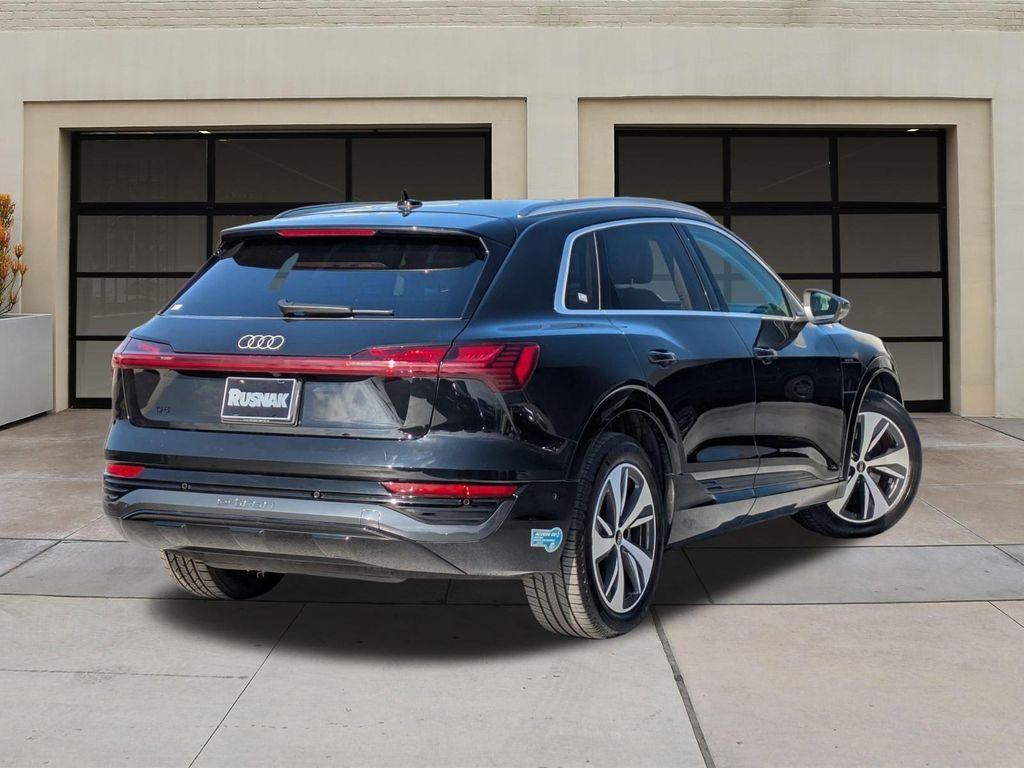 used 2024 Audi Q8 e-tron car, priced at $36,950