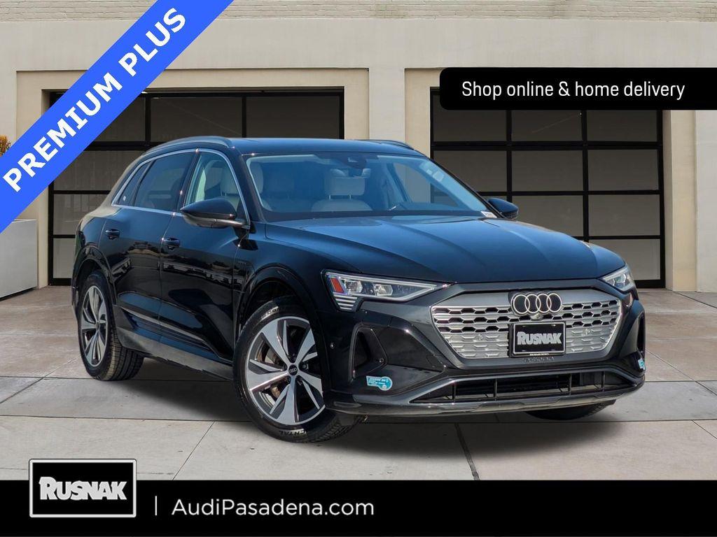 used 2024 Audi Q8 e-tron car, priced at $36,950