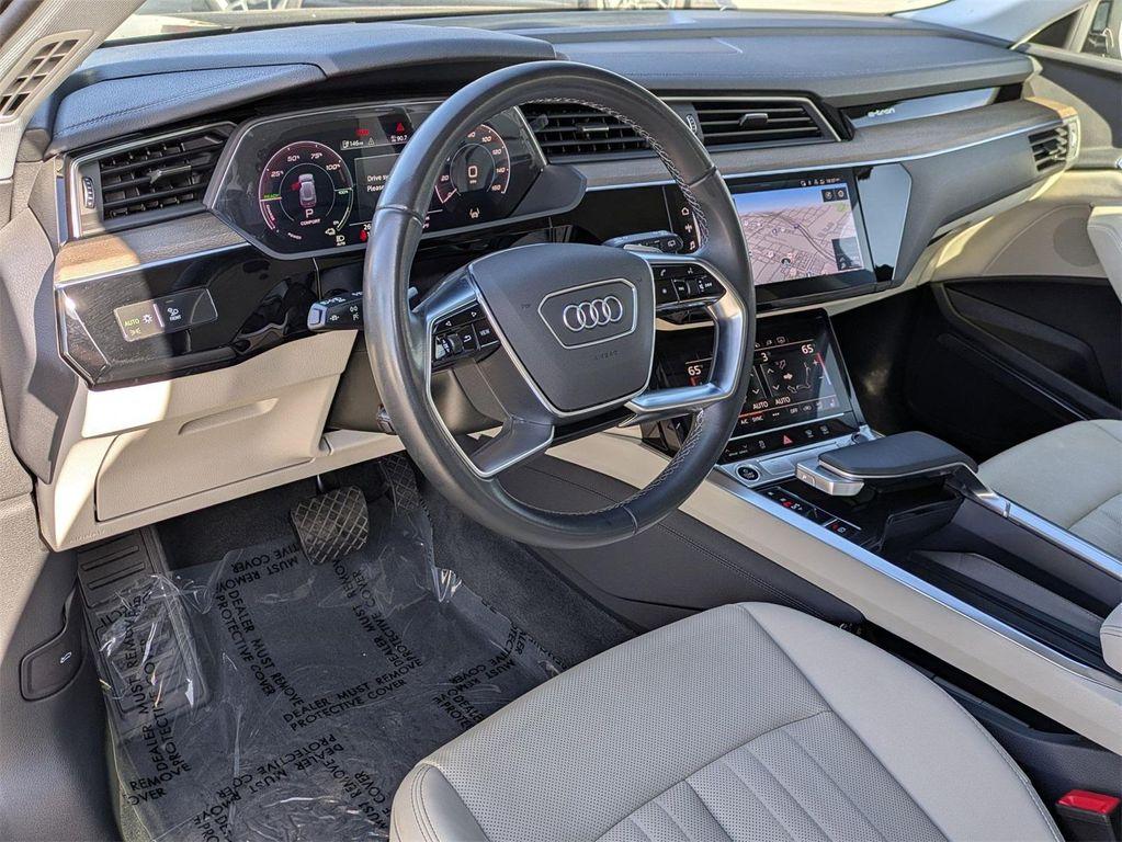 used 2024 Audi Q8 e-tron car, priced at $36,950