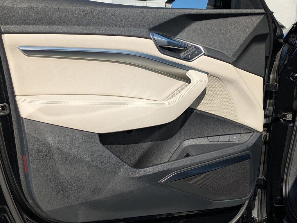 used 2024 Audi Q8 e-tron car, priced at $36,950