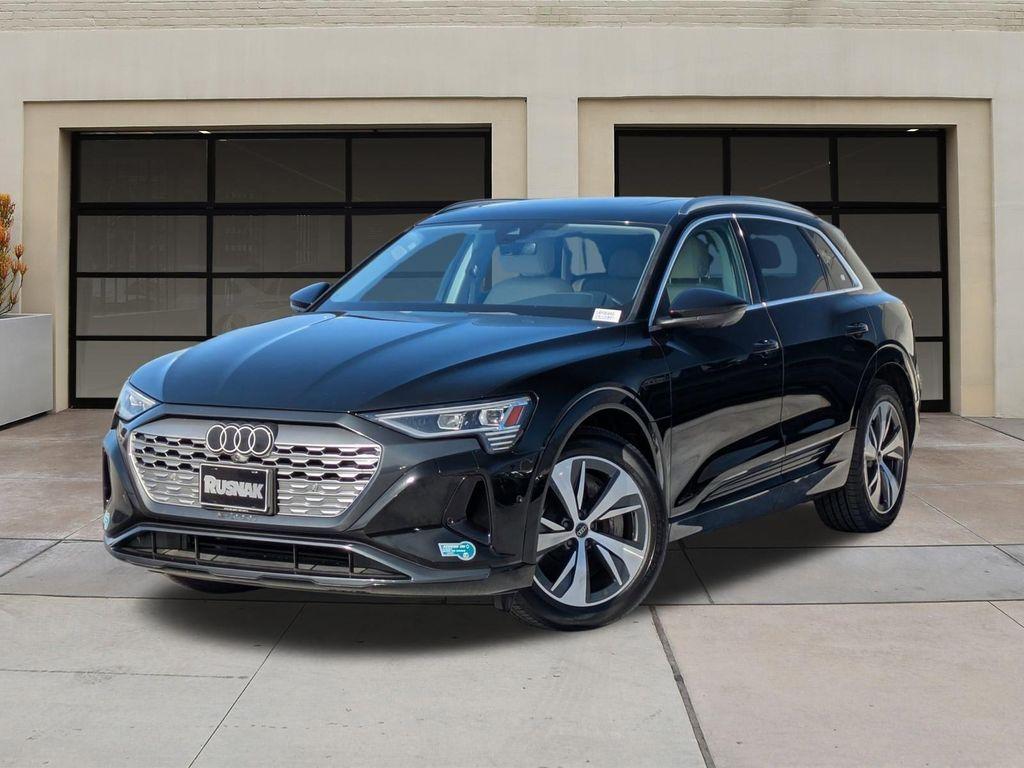 used 2024 Audi Q8 e-tron car, priced at $36,950