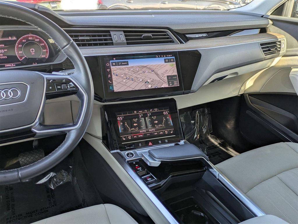 used 2024 Audi Q8 e-tron car, priced at $36,950