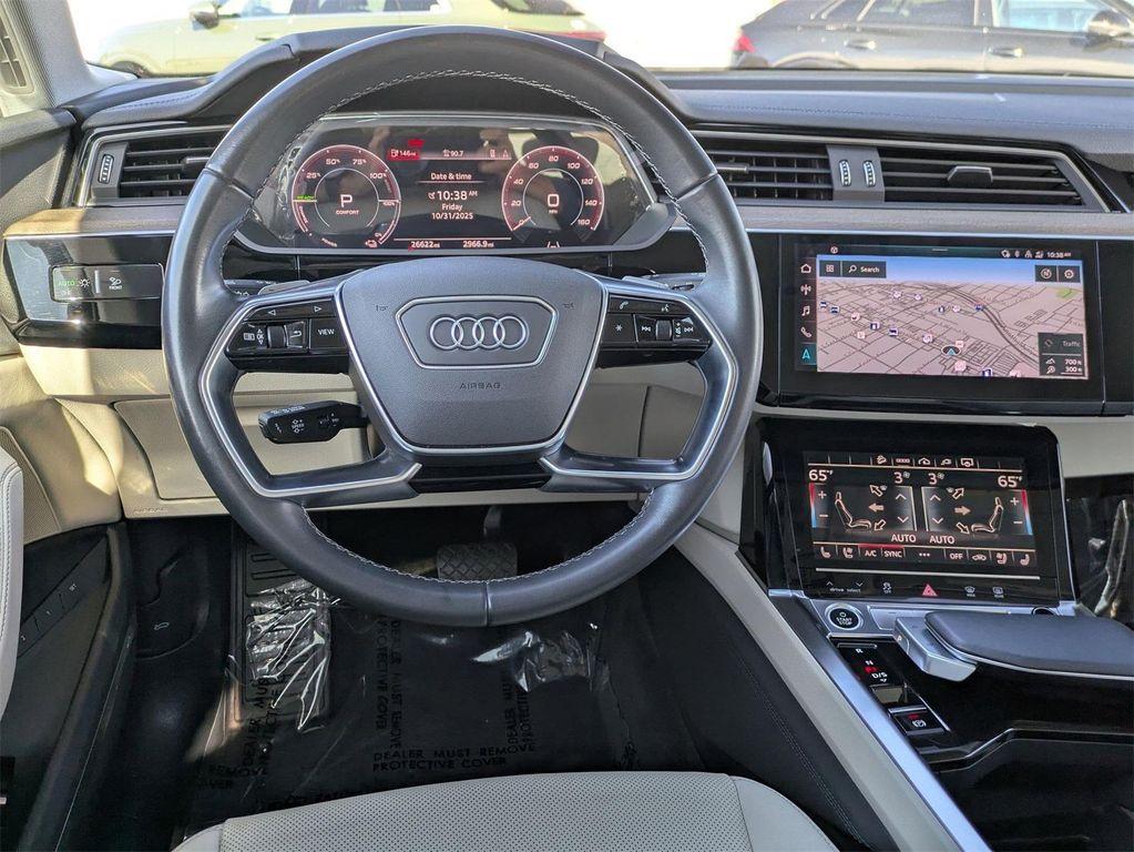 used 2024 Audi Q8 e-tron car, priced at $36,950