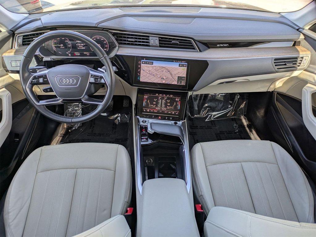 used 2024 Audi Q8 e-tron car, priced at $36,950