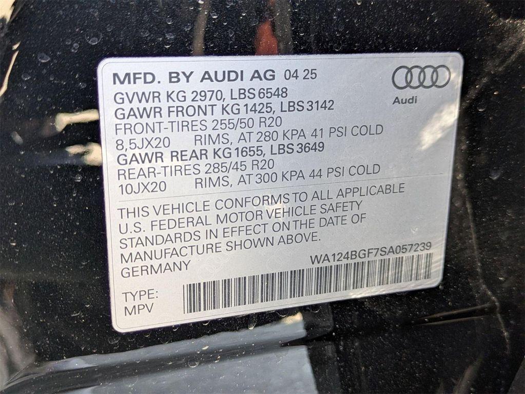 new 2025 Audi Q6 e-tron car, priced at $74,390