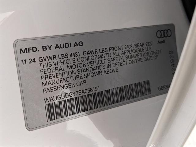 new 2025 Audi A3 car, priced at $42,945