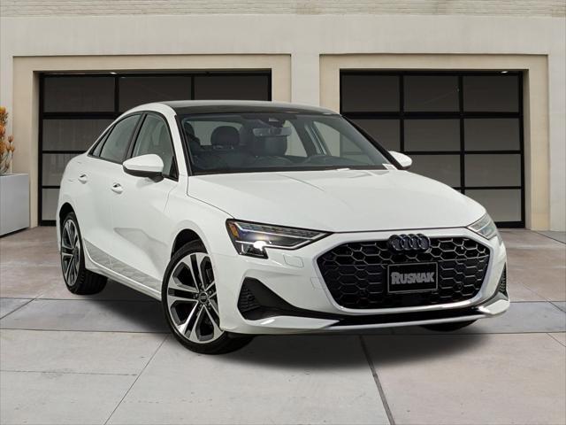 new 2025 Audi A3 car, priced at $42,945