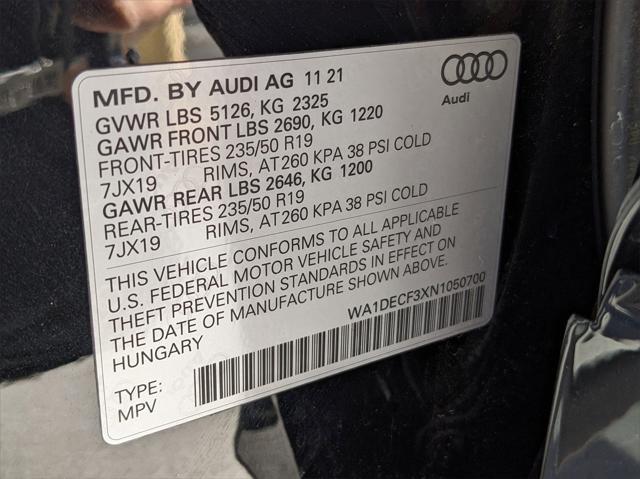 used 2022 Audi Q3 car, priced at $28,988