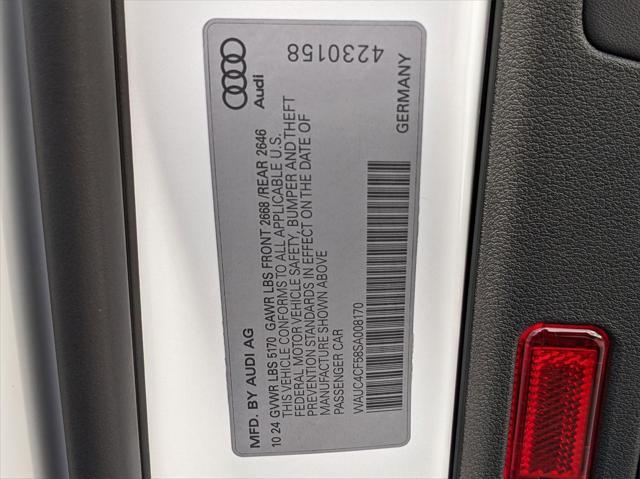 new 2025 Audi S5 car, priced at $73,260