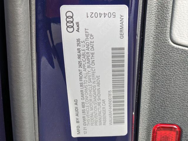 used 2022 Audi A4 car, priced at $25,500