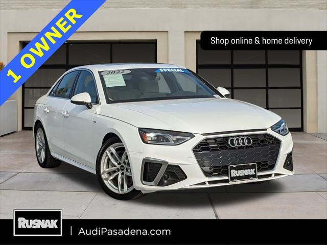 used 2022 Audi A4 car, priced at $25,988