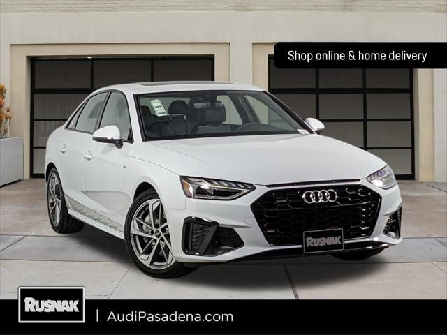 new 2025 Audi A4 car, priced at $48,075