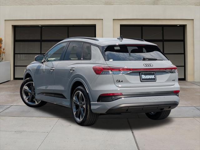 new 2025 Audi Q4 e-tron car, priced at $62,355