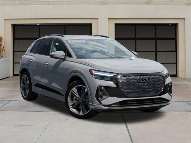 new 2025 Audi Q4 e-tron car, priced at $62,355