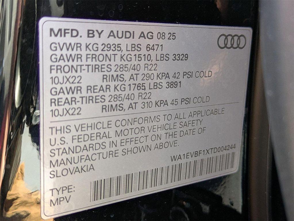 new 2026 Audi Q8 car, priced at $86,110